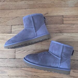 UGG purple Shearling Boots